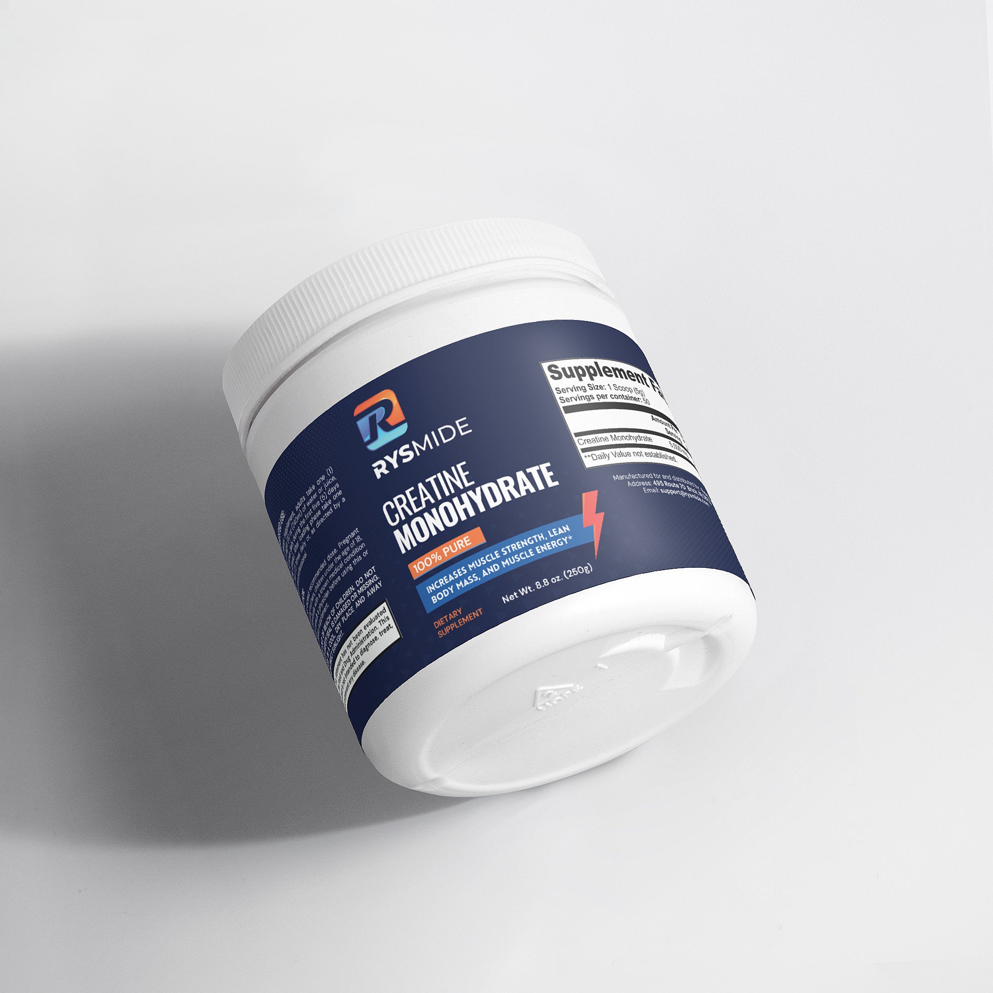 RYSMIDE – PURE CREATINE MONOHYDRATE